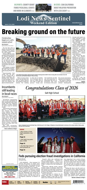 Cover of Lodi News-Sentinel