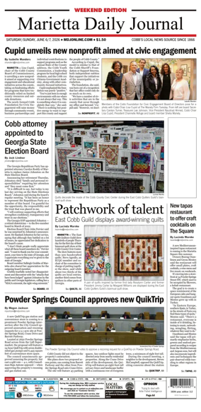 Cover of Marietta Daily Journal