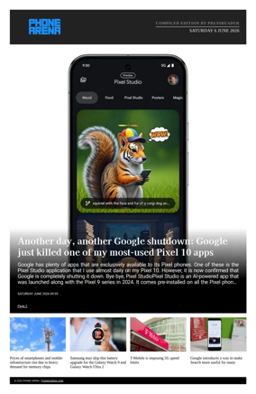 Cover of Phone Arena - Compiled Edition