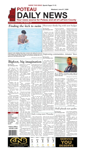 Cover of Poteau Daily News