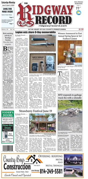 Cover of Ridgway Record
