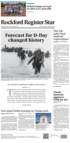 Cover of Rockford Register Star
