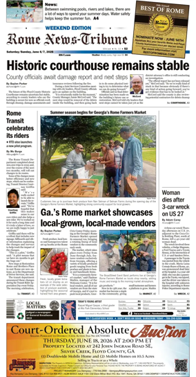 Cover of Rome News-Tribune