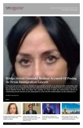 Cover of Tampa Free Press
