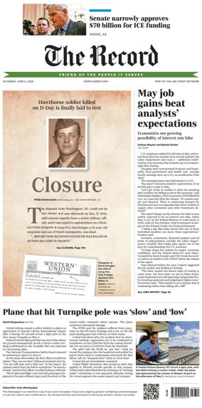 Cover of The Bergen Record