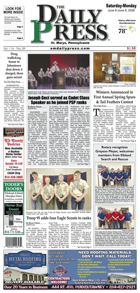 Cover of The Daily Press