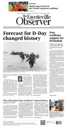 Cover of The Fayetteville Observer