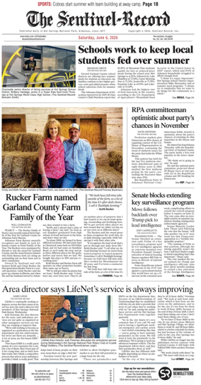 Cover of The Sentinel-Record