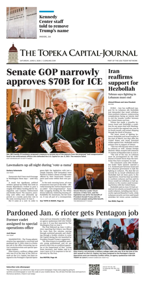Cover of The Topeka Capital-Journal