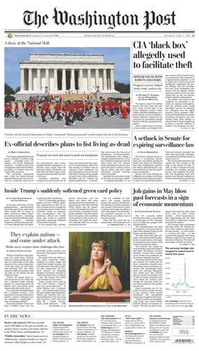 Cover of The Washington Post