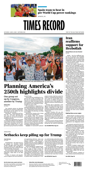 Cover of Times Record (Ft. Smith Southwest)