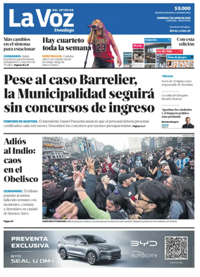Cover of La Voz del Interior