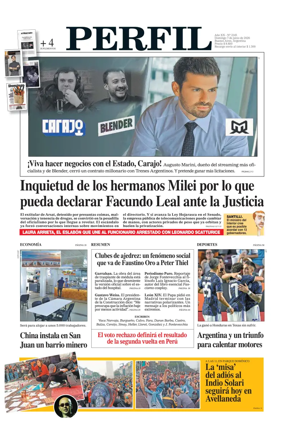 Cover of Perfil (Domingo)
