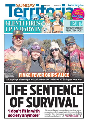 Cover of Sunday Territorian