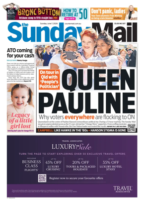 Cover of The Courier-Mail
