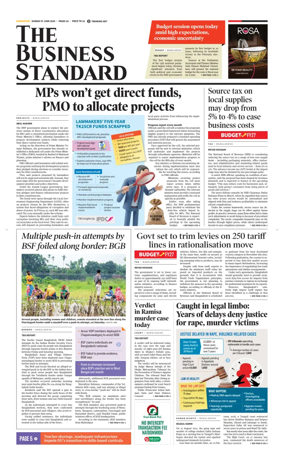 Cover of The Business Standard