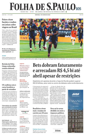 Cover of Folha de S.Paulo