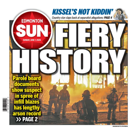 Cover of Edmonton Sun