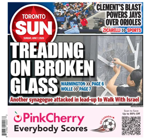 Cover of Toronto Sun