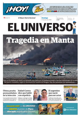 Cover of El Universo