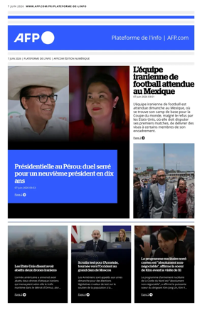 Cover of AFP