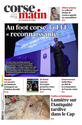 Cover of Corse Matin