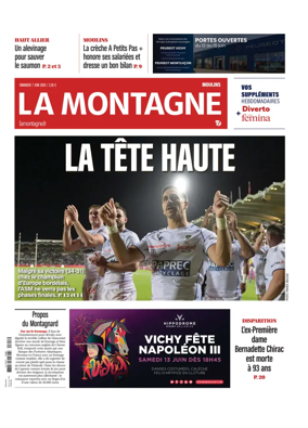 Cover of La Montagne (Moulins)