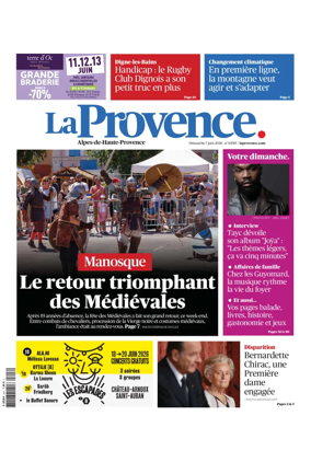 Cover of La Provence Alpes-de-Haute-Provence