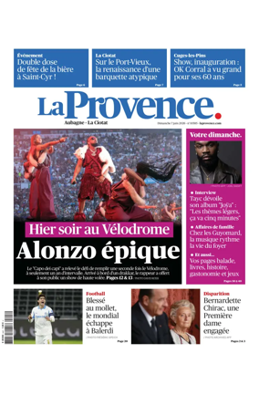 Cover of La Provence Aubagne-La Ciotat