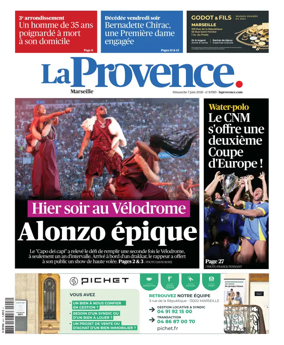 Cover of La Provence Marseille