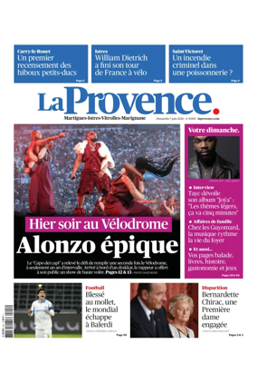 Cover of La Provence Martigues-Istres-Vitrolles-Marignane