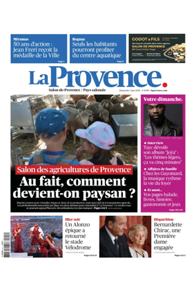 Cover of La Provence Salon-de-Provence / Pays salonais