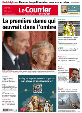 Cover of Le Courrier de l’Ouest (Deux-Sevres)