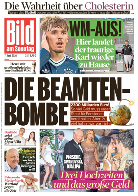 Cover of Bild am Sonntag