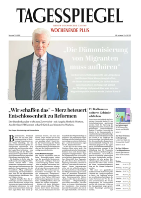 Cover of Der Tagesspiegel
