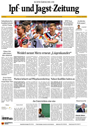 Cover of Ipf- und Jagst-Zeitung