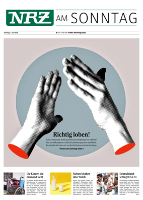 Cover of Neue Rhein Zeitung (NRZ am Sonntag)