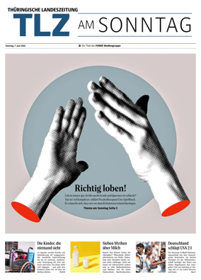 Cover of Thuringische Landeszeitung (TLZ am Sonntag)