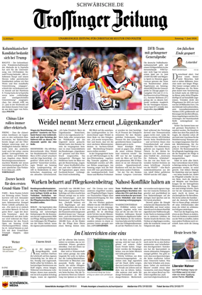 Cover of Trossinger Zeitung
