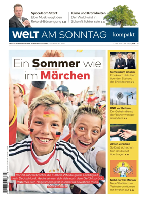 Cover of Welt am Sonntag - kompakt