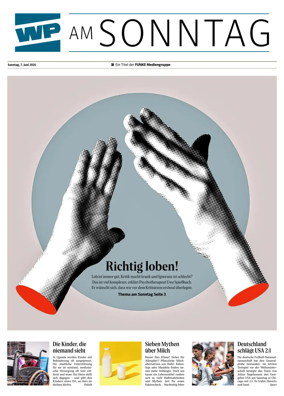 Cover of Westfalenpost (WP am Sonntag)