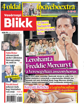 Cover of Vasarnapi Blikk