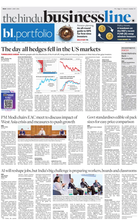 Cover of BusinessLine (Delhi)