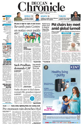 Cover of Deccan Chronicle