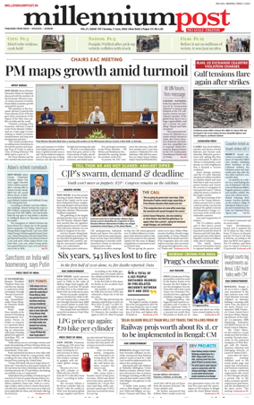 Cover of Millennium Post