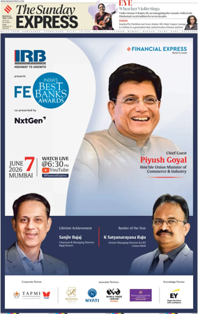 Cover of The Indian Express