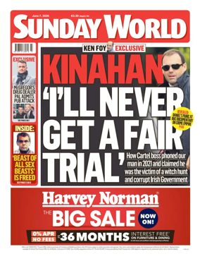 Cover of Sunday World (Ireland)