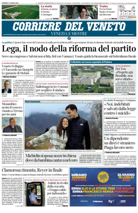 Cover of Corriere del Veneto (Venezia e Mestre)