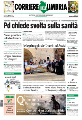 Cover of Corriere dell Umbria