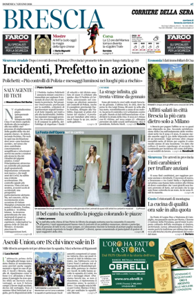 Cover of Corriere della Sera (Brescia)